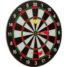 1001 Delta Spor Dart Seti 38 cm (15 Inç) + 6 Dart Oku (6 Gr) Hedef Tahtası