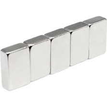1001 10 Adet Köşeli Neodyum Mıknatıs Mgnet 15 mm x 10 mm x 5 mm