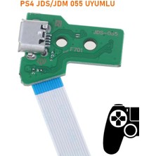1001 Jds Jdm 050 055 USB Port & 12 Pın Flex Ps4 V3 Kollar Ile Uyumlu