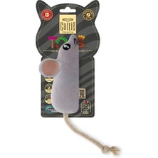1001 Cattie Matatabi Içerikli Kedi Oyuncağı Peluş Fare 11 cm