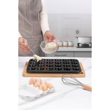 1001 Karbon Çelik 24 Lü Mini Muffin Tartolet Pişirme Kalıbı CIN801SY