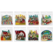 Uzman Toptan Istanbul Temalı Silikon Buzdolapı Süsü Magnet ALK5826