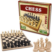 1001 Star Oyun Aletleri Chess Ahşap Satranç Takımı