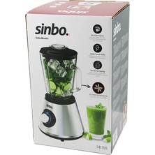 MiraLive Sinbo Turbo Doğrayıcı Blender - Buz Kırıcı - 1.5 Litre Cam Hazne