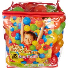 1001 Dede Oyun Havuz Topu 100'LÜ, 9cm