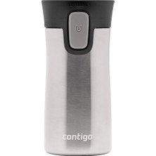 1001 Contigo Üniseks Pinnacle Snapseal Termo Paslanmaz Çelik Yalıtımlı KUPA,GRI,300.0