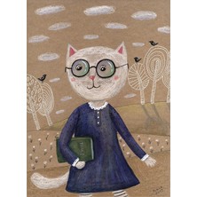 1001 Nova Puzzle 1000 Parça Akıllı Kedi - Sofya Saburova