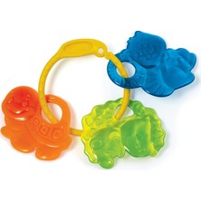 1001 Clementoni Baby Clementoni - Renkli Hayvanlar Dişlik Oyuncak