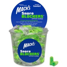 1001 Mack's Ohrenstoepsel Snore Blockers 100 Paar Yeşil