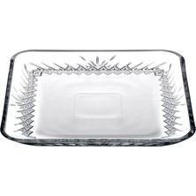 1001 Paşabahçe Tımeless Tatlı Tabağı 150X150 mm Damla Logo 2 Ofset Hediyelik Kutu 12 Paşabahce