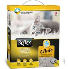 1001 Reflex Klinik (Özel Formüllü Tanecikler) Topaklanan Kedi Kumu 10 Lt