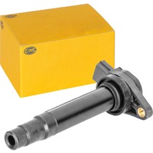 1001 Hella Ateşleme Bobini - 12V - 3-Kutuplu - Buji Delik Ateşleme Bobini - Vidalanmış Ignition Coil