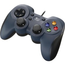 1001 F310 Kablolu Gamepad, Özel 4 Düğmeli Hassas D-Pad, 1,8 M Kablo Uzunluğu, Lacivert