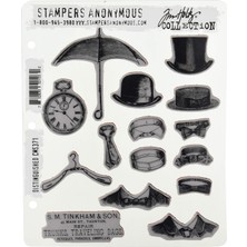 1001 Art Gone Wild AGCMS371 Distinguished Mükemmel, Gri, Kırmızı, Büyük, 15'li Paket