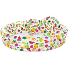1001 Intex 59469 Tropikal Meyve Desenli Havuz Seti 132 Cm, Su Sporları, Plaj Malzemesi, Şişme Ürün,