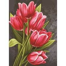 1001 Nova Puzzle 1000 Parça Kırmızı Laleler