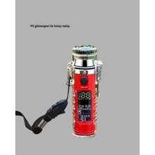 DS LLC Güç Göstergeli Şarjlı Fenerli USB Elektrikli Çakmak