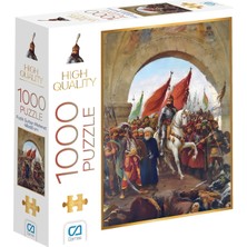 1001 Ca Games Sultan Mehmet 1000 Parça 2,2mm Kalınlık 48X68CM Profesyonel Hobi Puzzle Yapboz Serisi