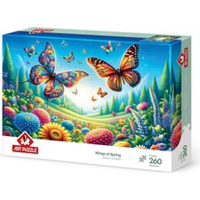 1001 Art Puzzle Baharın Kanatları 260 Parça Puzzle