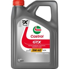 1001 Castrol Gtx 5W-40 A3/b4 4l Motor Yağı