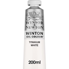 1001 Winsor & Newton Winsor&newton Winton Yağlı Boya, 200ML, Titanium White 644 (40)