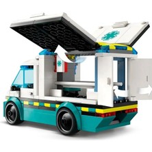 DS LLC 60451 LEGO City Acil Yardım Ambulansı 184 Parça +5 Yaş