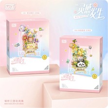DS LLC LZ-1302 Loz Panda 3 D Boyama 751 Parça Block