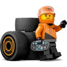 DS LLC 60442 LEGO City Mclaren Yarış Arabalı F1 Sürücüsü 86 Parça +6 Yaş
