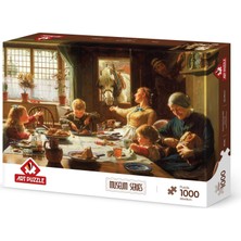 1001 Art Puzzle Aileden Biri, 1880 1000 Parça Puzzle