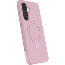 DS LLC Samsung Galaxy A26 Regal Magsafe Standlı Kapak - Açık Pembe