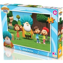 1001 Ks Games 50 Parça Trt Nasreddin Hoca Çocuk Puzzle - Kız ve Erkek Çocuk - 5 Yaş Üzeri - 2,2 mm
