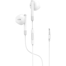 1001 Jack Girişli Mikrofonlu Kablolu Kulaklık 3.5mm