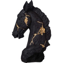 1001 Mudo Home Antique Horse Büst Biblo 15X25X38 cm
