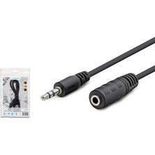 DS LLC 3.5 mm Aux Uzatma Kablosu 1.2 M - Siyah HDX1004