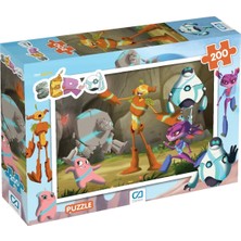 1001 Ca Games Ser-A Lisanslı 200 Parça 33X48CM Çocuk Puzzle Yapboz Serisi