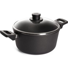 1001 Woll 124ILL Induction Line Döküm Tencere Ø 24 Cm, 12 cm Yüksekliğinde, 4,5 Litre 2 Yan Saplı E