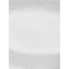 1001 Aynalı Metalik Metalize Fon Kartonu Gümüş (Gri) 50X70CM 5 Adet (Tek Renk) 199638281009