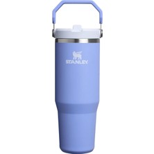 1001 Stanley Iceflow Flip Straw Tumbler Pipetli Termos Bardak, 0.89 Litre, Ortanca (Hydrangea)