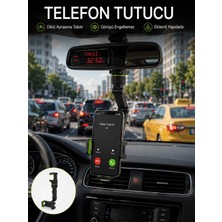 DS LLC Ayarlanabilir Dikiz Aynası Telefon Tutucu Görüş Açısını Engellemeyen Araç Aparatı