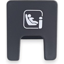 1001 Arka Koltuk Isofix Kapağı Siyah 654887187 Skoda Scala ile Uyumlu 2019-2023
