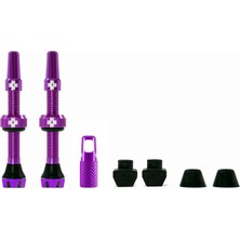 1001 Muc Off Purple Tübeless Presta, 44 mm Birinci Sınıf Sızıntı Yapmayan Bicycle Entegre Valve Cor