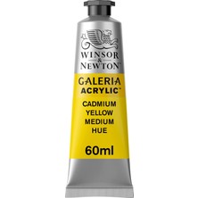 1001 Winsor & Newton Galeria Akrilik Boya, 60ML, Cadmium Yellow Medium Hue 120