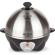 1001 Arnica Omega Yumurta Pişirme Makinesi Gri