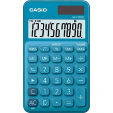 1001 Casio SL-310UC-BU Cep Tipi 10 Hane Mavi Hesap Makinesi