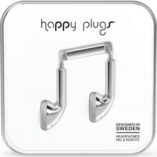1001 Happy Plugs Earbud Gri Kulaklık