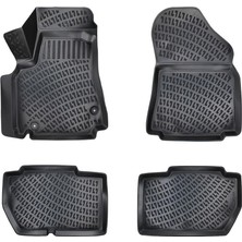 1001 Rizline Citroen Berlingo 2009-2018 Uyumlu 3D Havuzlu Paspas