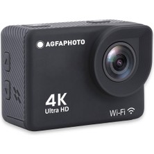 1001 Agfaphoto Realimove AC9000-30 Su Geçirmez Dijital Eylem Kamera (Gerçek 4K Eıs Anti-Shake, 170 Â �