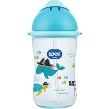 1001 Wee Baby Pipetli Bardak 380 ml - Mavi