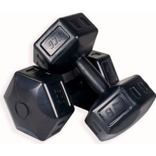 1001 Ecgspor 16 kg Vinyl Dambıl Seti 8 kg x 2 Adet Toplam 16 kg