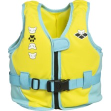 1001 Arena Unisex - Bebek Çocuk Yüzdürme Yeleği Friends, Sarı, 4-6 Yaş